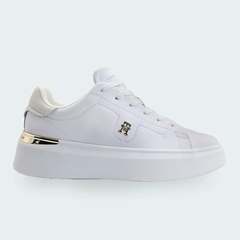 Tenis Tommy Hilfiger Fashion Court Blanco Mujer