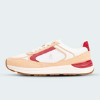 Tenis Tommy Hilfiger Texture Mix Beige Mujer