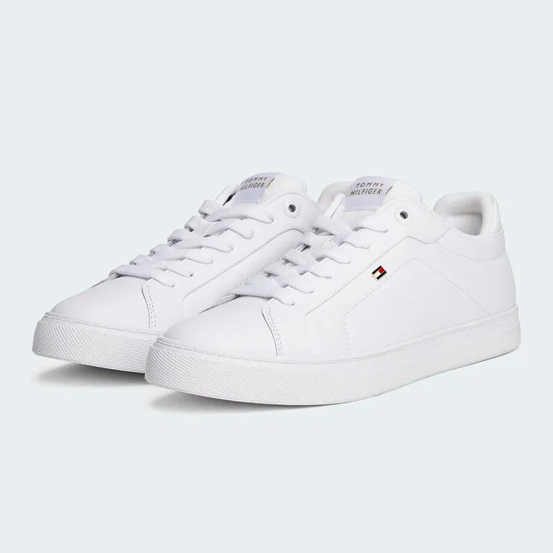 Tenis Tommy Hilfiger Icon Court Sneaker Blanco Mujer