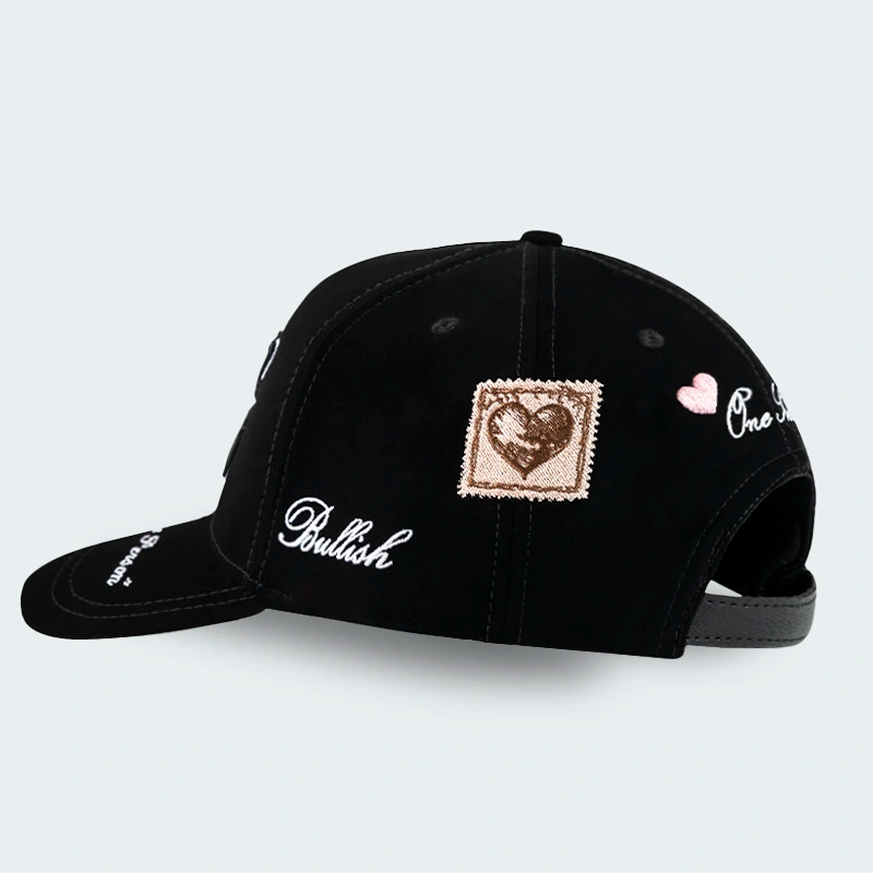 Gorra Bullish Friuliana Negro
