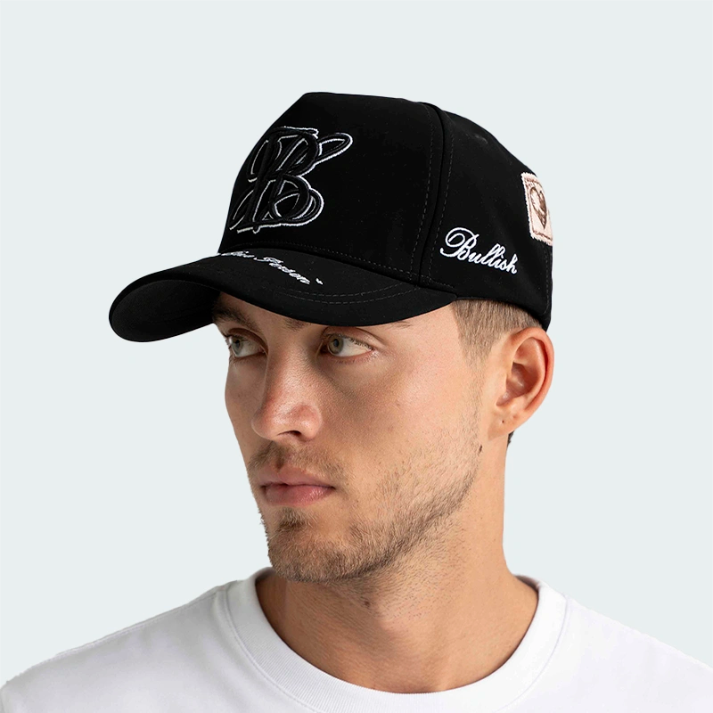 Gorra Bullish Friuliana Negro