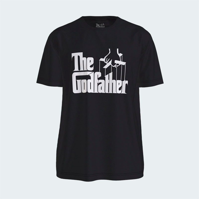 Camiseta Fexpro The Godfather Negro Hombre