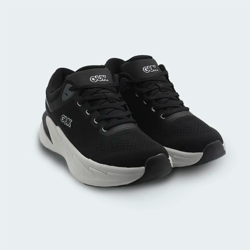 Tenis Guk Running Negro Hombre