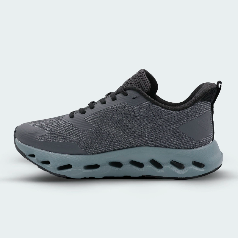 Tenis Guk Running Gris Oscuro Hombre