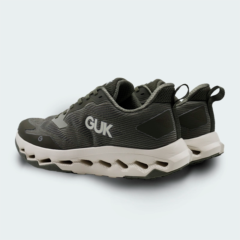 Tenis Guk Running Verde Hombre