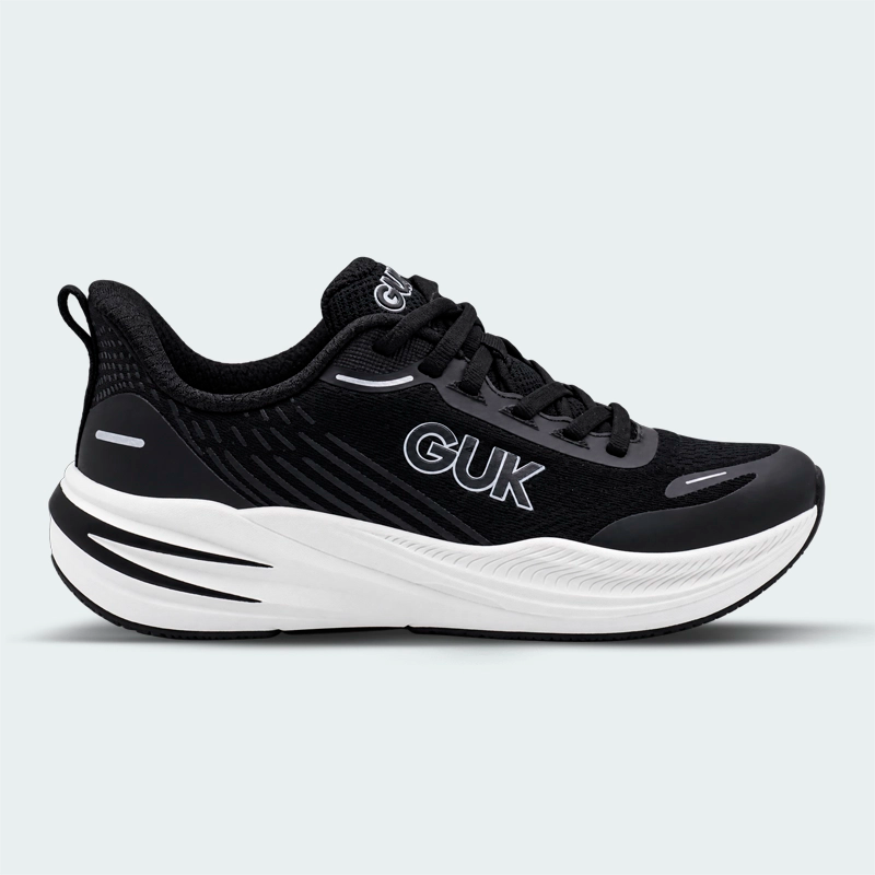 Tenis GUK Negro Mujer