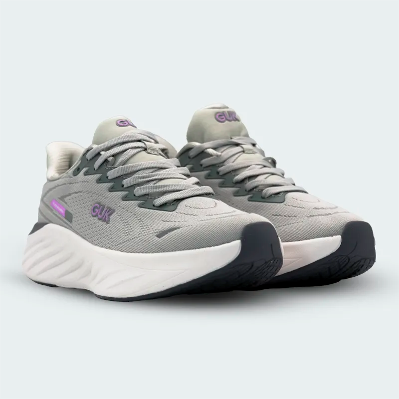 Tenis Guk Max Comfort Gris Mujer