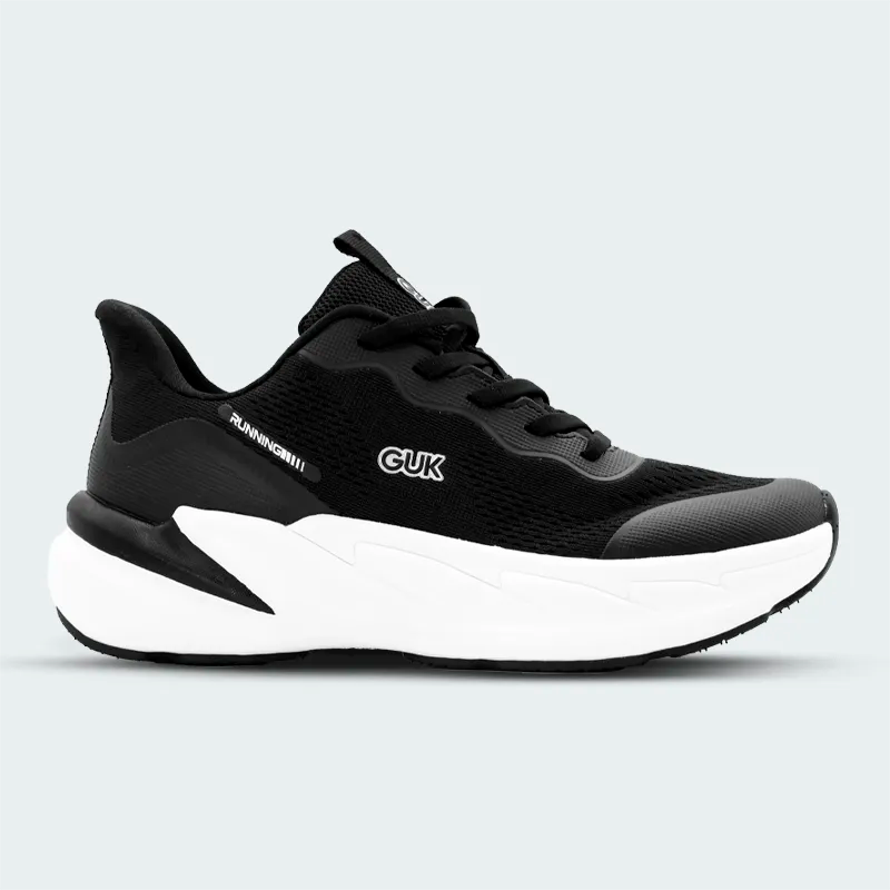 Tenis Guk Max Comfort Negro Mujer