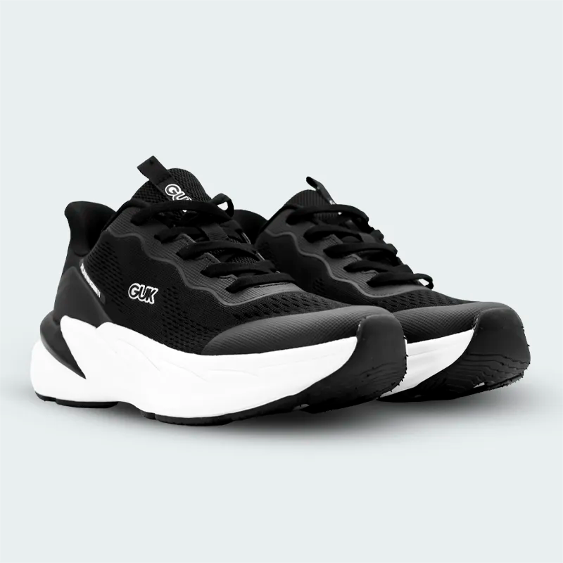 Tenis Guk Max Comfort Negro Mujer