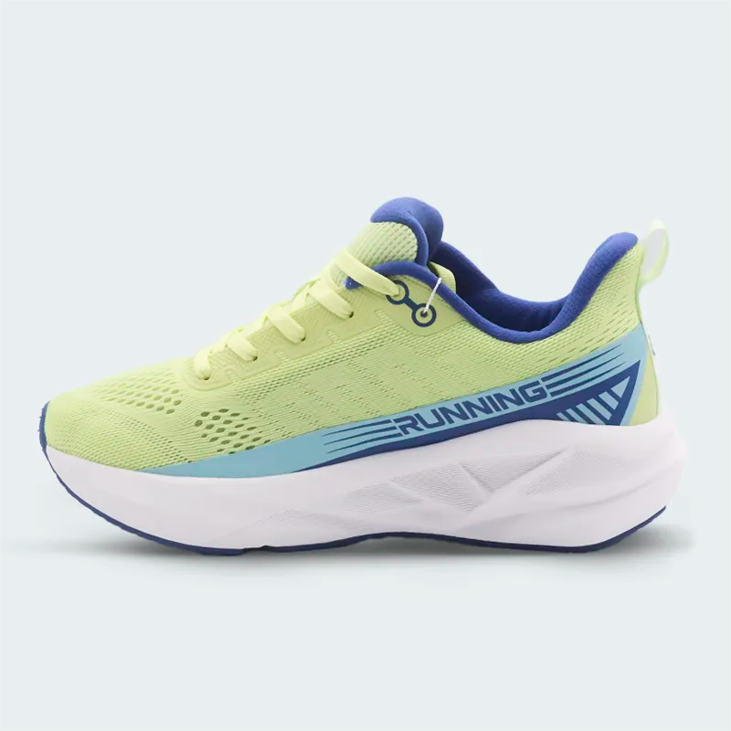 Tenis Guk Running Verde Lima Mujer