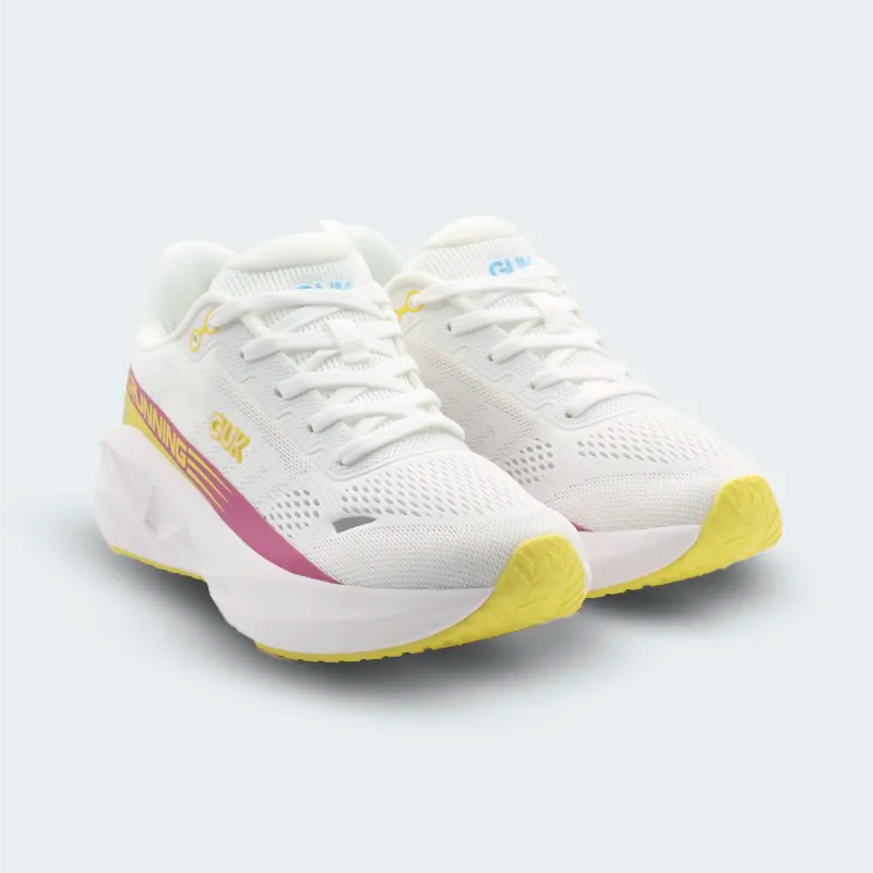 Tenis Guk Running Blanco Mujer