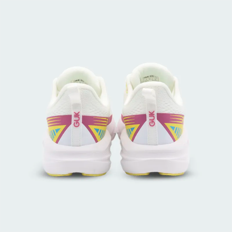 Tenis Guk Running Blanco Mujer