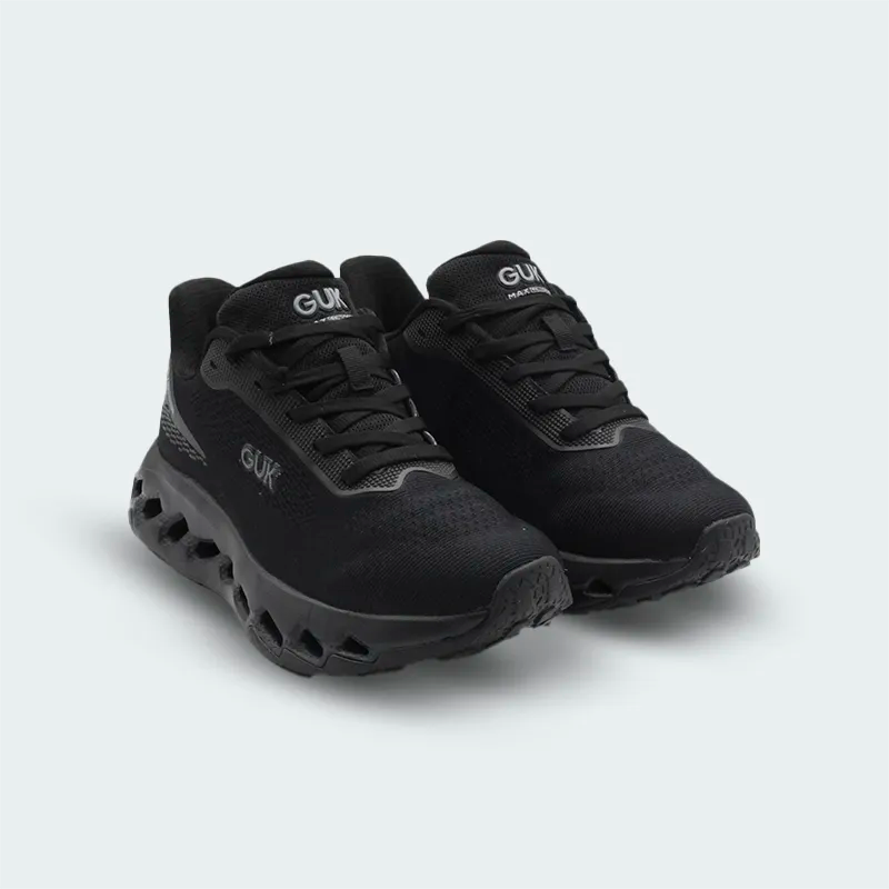 Tenis Guk Max Confort Negro Mujer