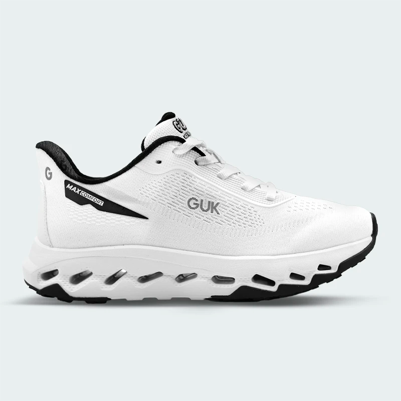 Tenis Guk Max Confort Blanco Mujer