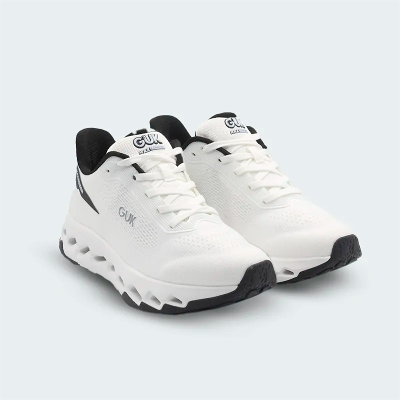 Tenis Guk Max Confort Blanco Mujer