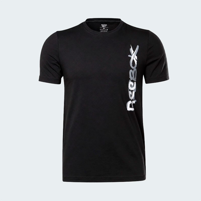 Camiseta Reebok Meet You There Negro Hombre