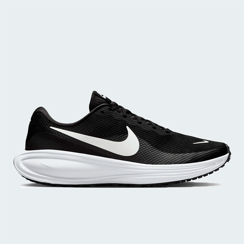 Tenis Nike Revolution 8 Negro Blanco Hombre