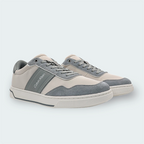 Tenis Calvin Klein Low Top Lace Up Mix Gris Hombre