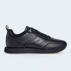 Tenis Calvin Klein Leather Low Trainers Negro Hombre
