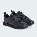 Tenis Calvin Klein Leather Low Trainers Negro Hombre
