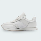Tenis Calvin Klein Leather Low Trainers Blanco Hombre