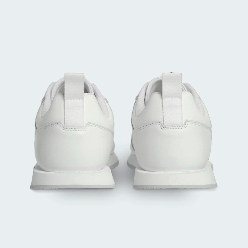 Tenis Calvin Klein Leather Low Trainers Blanco Hombre