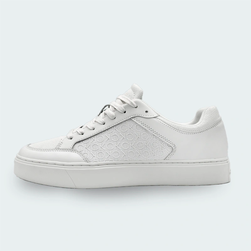 Tenis Calvin Klein Monogram Trainers Blanco Hombre