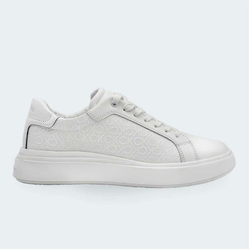 Tenis Calvin Klein Monogram Blanco Hombre