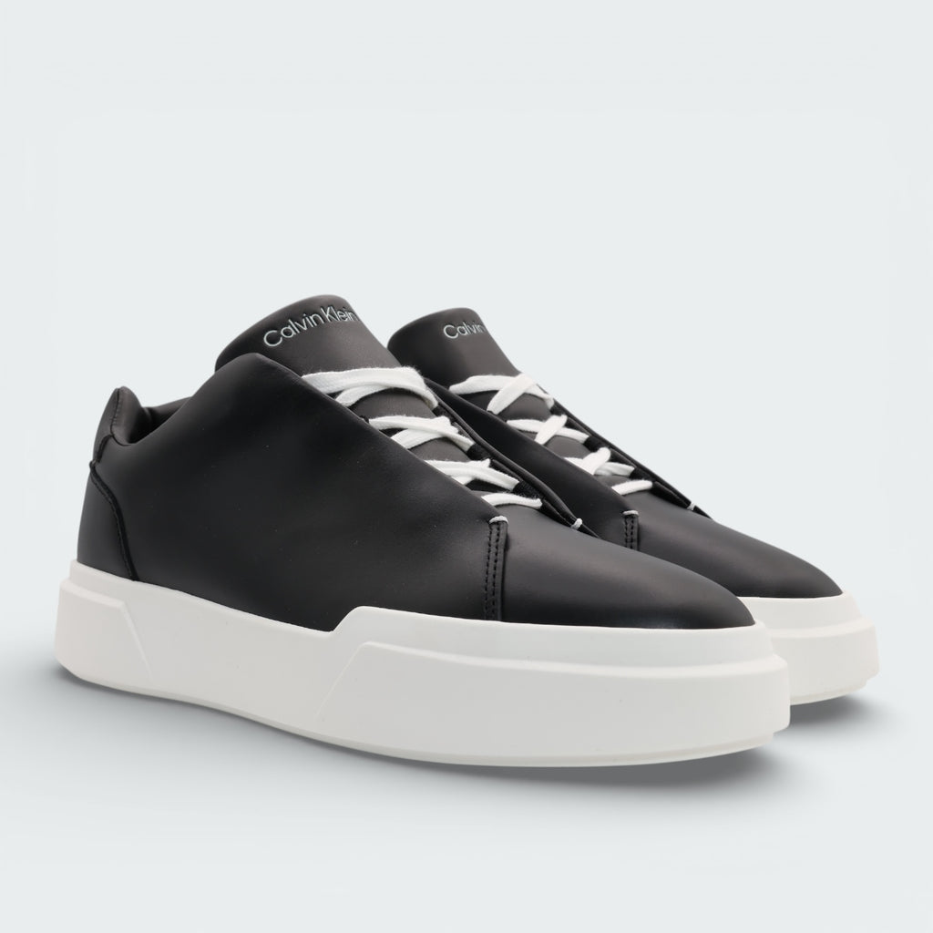 Tenis Calvin Klein Hidden Lacing Trainers Negro Hombre