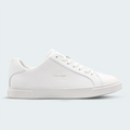 Tenis Calvin Klein Brooke Leather Signature Blanco Hombre