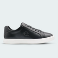 Tenis Calvin Klein Brooke Leather Signature Negro Hombre