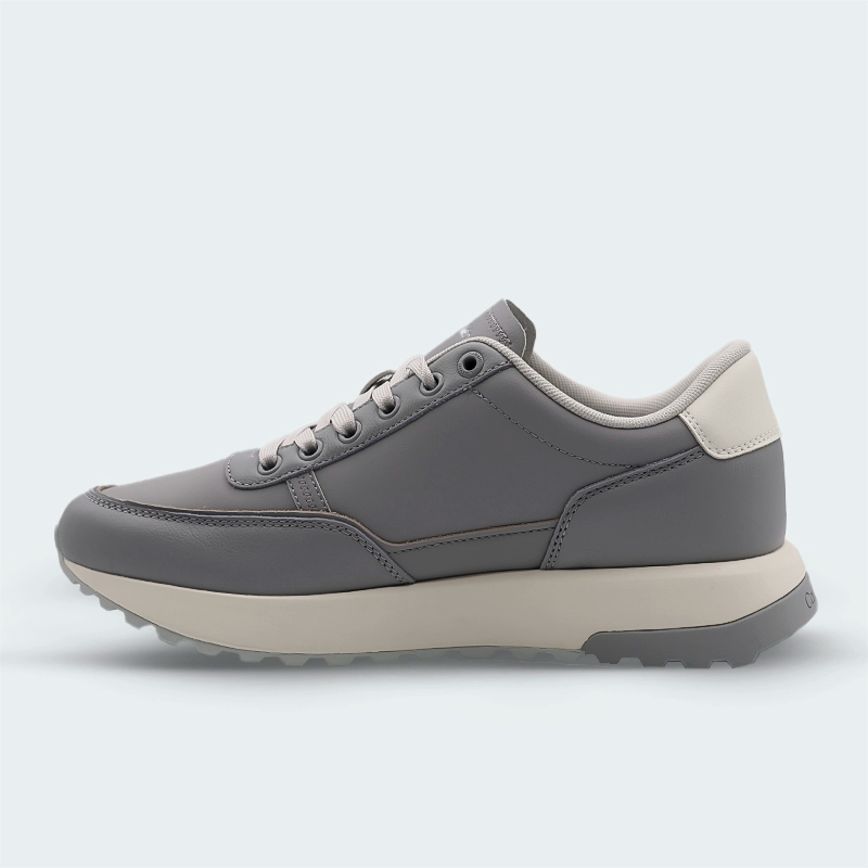 Tenis Calvin Klein City Runner Gris Claro Hombre