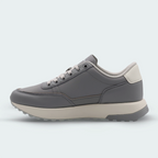 Tenis Calvin Klein City Runner Gris Claro Hombre
