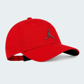 Gorra Jordan Rise Jumpman Metálico Roja Unisex