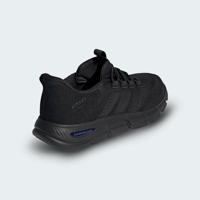 Tenis Adidas Cloudfoam Flex Rapidfit Negro Hombre