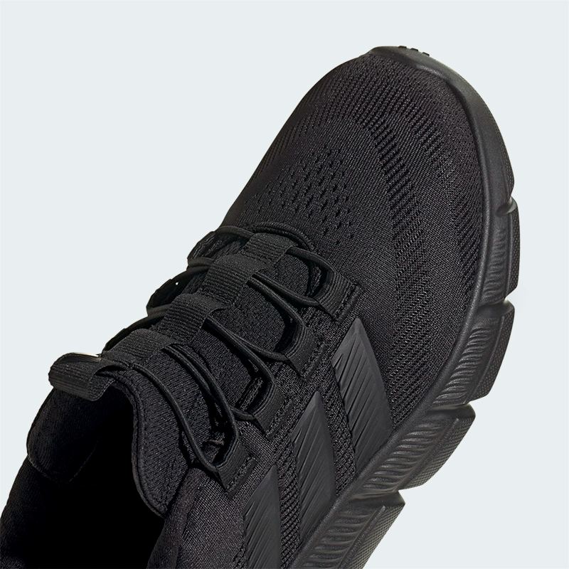 Tenis Adidas Cloudfoam Flex Rapidfit Negro Hombre