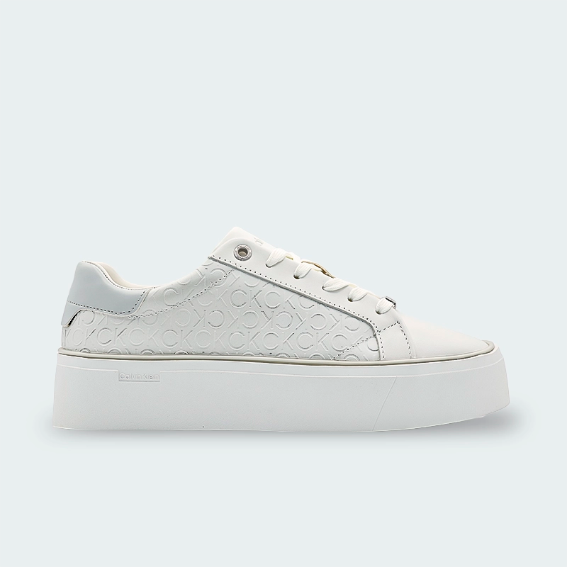 Tenis Calvin Klein Flatform Lace Up Mujer