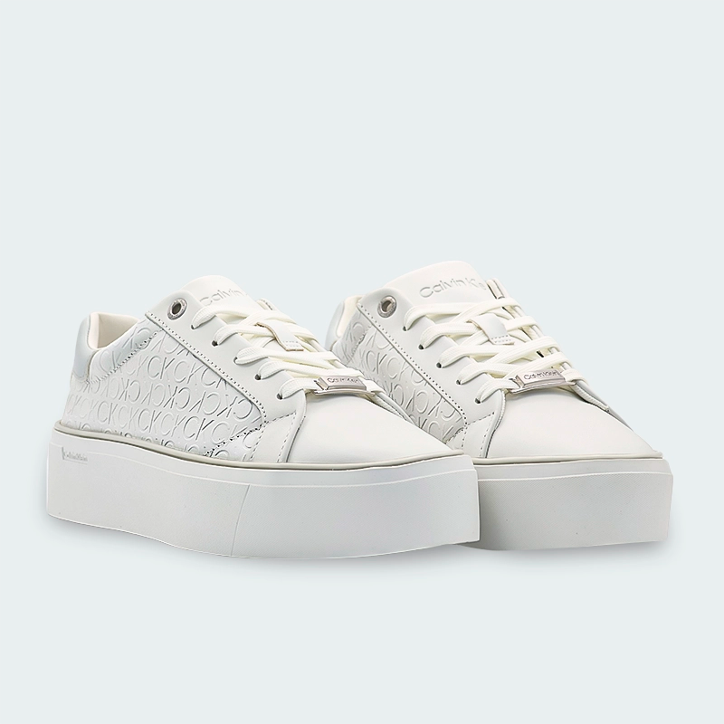 Tenis Calvin Klein Flatform Lace Up Mujer