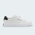 Tenis Calvin Klein Leather Trainers Pl Blanco Mujer