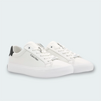 Tenis Calvin Klein Leather Trainers Pl Blanco Mujer