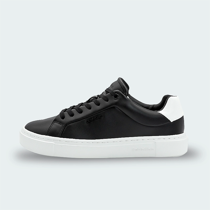 Tenis Calvin Klein Leather Trainers Mujer