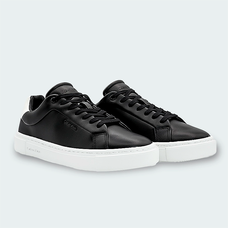 Tenis Calvin Klein Leather Trainers Mujer