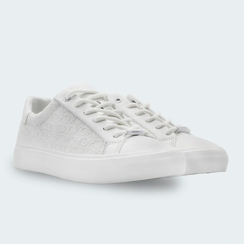 Tenis Calvin Klein Monogram Blanco Mujer