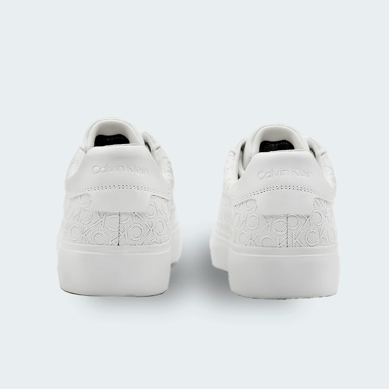 Tenis Calvin Klein Monogram Blanco Mujer