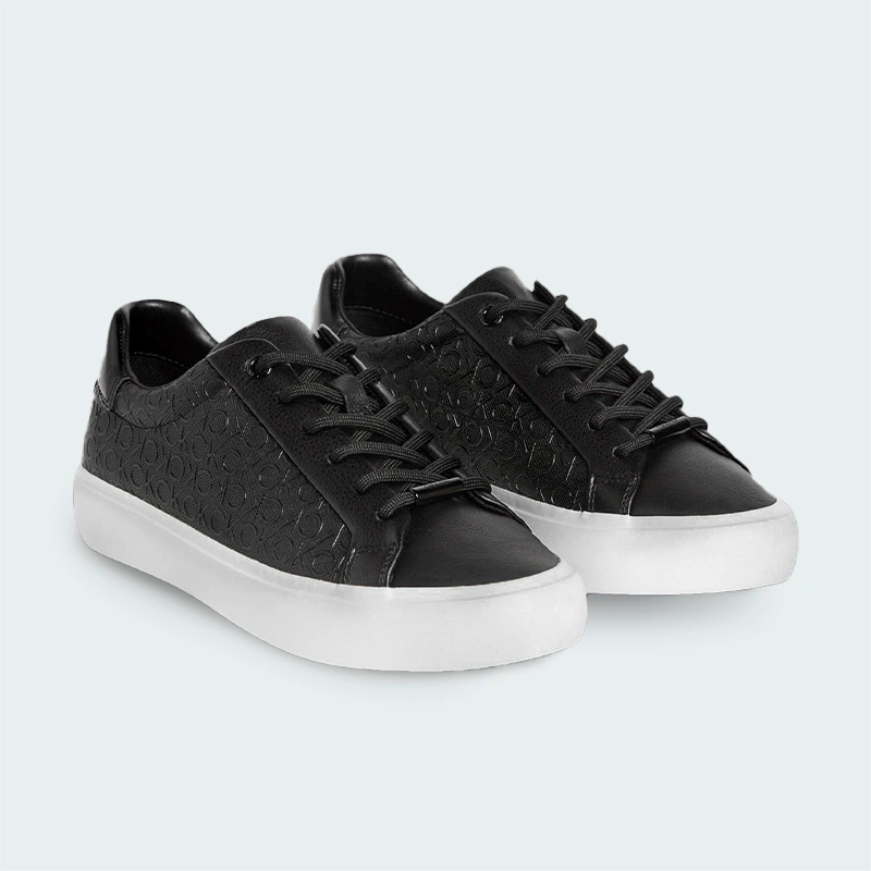 Tenis Calvin Klein Monogram Negro Mujer