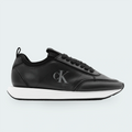 Tenis Calvin Klein Retro Runner Leather Negro Mujer