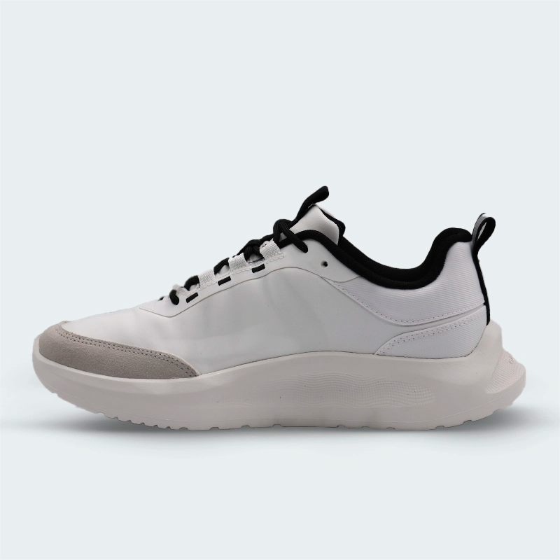 Tenis Calvin Klein Light EVA Run Blanco Negro Mujer