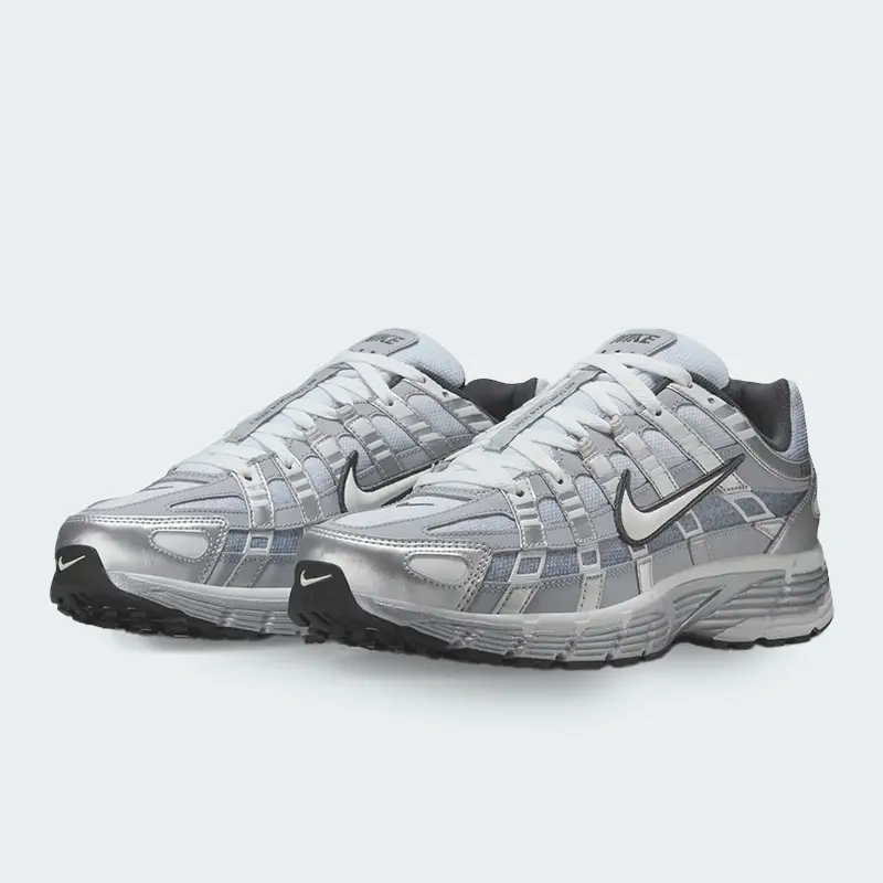 Tenis Nike P-6000 Metallic Silver Hombre