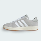 Tenis Adidas Grand Court Base 00s Gris Hombre