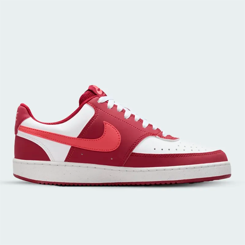Tenis Nike Court Vision Low Rojo Mujer